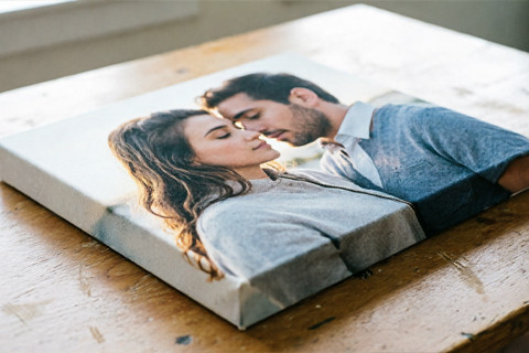 Печать фотографий на холстах