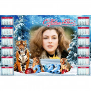 Календарь-плакат 20х30, горизонтальный