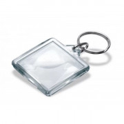 Акриловый брелок с фото, 32х32 мм